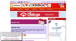 Desktop Screenshot of agenda.universogay.com