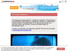 Tablet Screenshot of consultorio.universogay.com